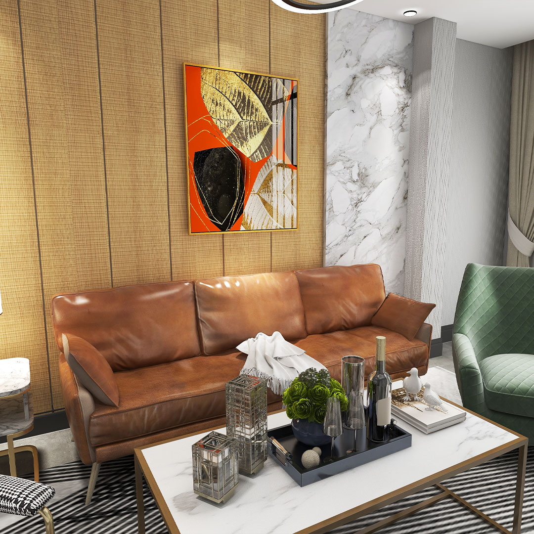 ZS03 Sawtooth-Textured 3D Wall Panel