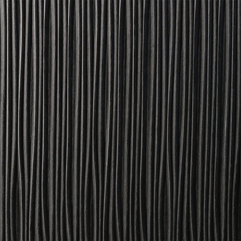 ZS06 Nanmu Straight Grain 3D Wall Panel