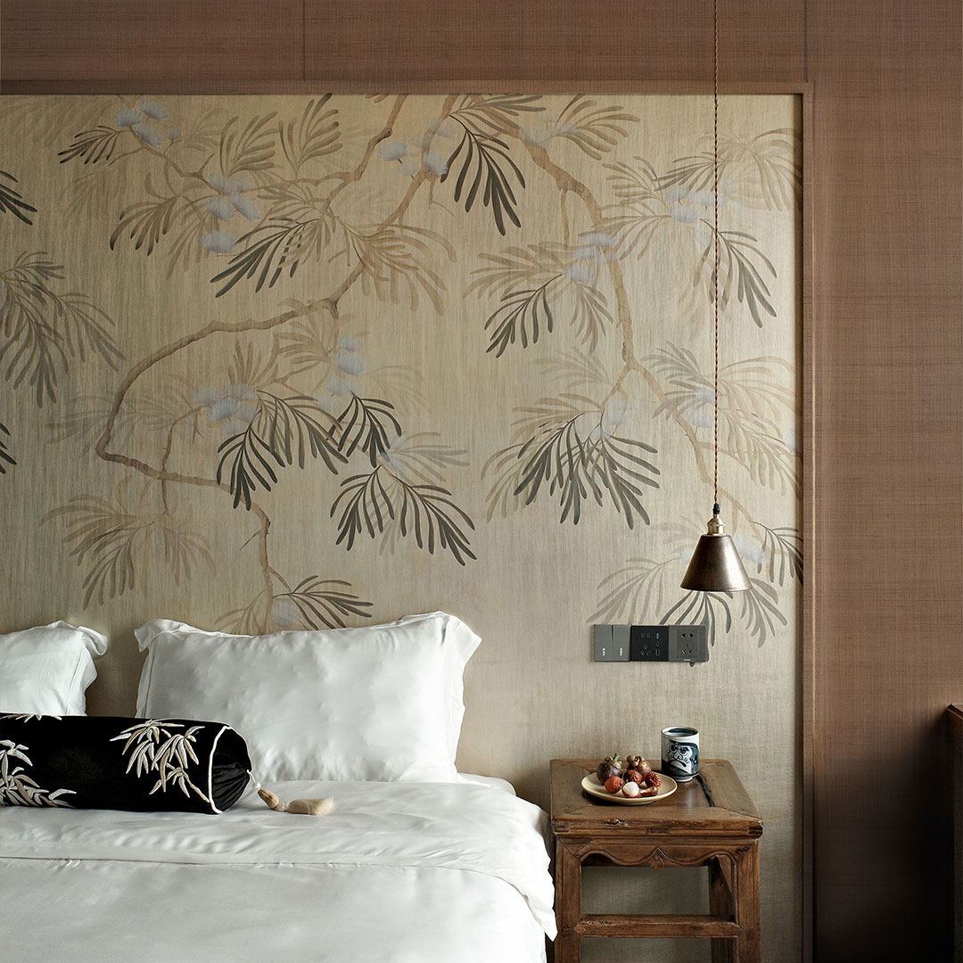 TQ03 Synchronized Linen texture Panel - Light Luxury
