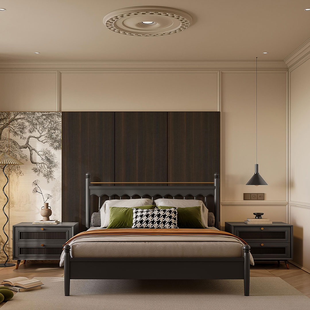 ZZ15 Deep Wood Grain Texture Panel-Natural